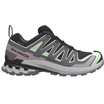 XA PRO 3D V9 GTX női terepfutó cipő, black/platina green/gray violet 2.Kép