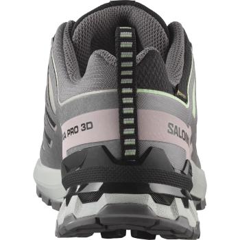 XA PRO 3D V9 GTX női terepfutó cipő, black/platina green/gray violet 5.Kép