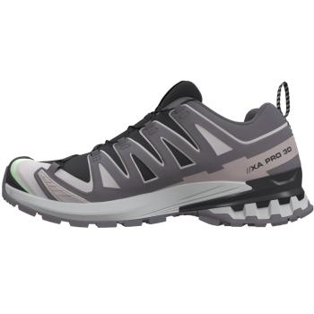 XA PRO 3D V9 GTX női terepfutó cipő, black/platina green/gray violet 9.Kép