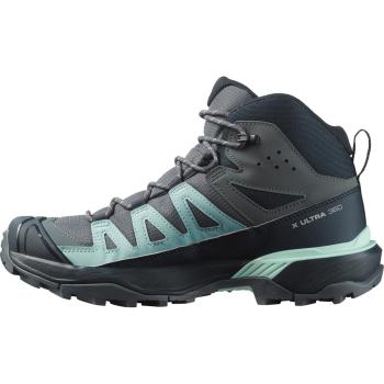 X Ultra 360 Mid GTX női túracipő, turbulence/carbon/tourmaline 4.Kép