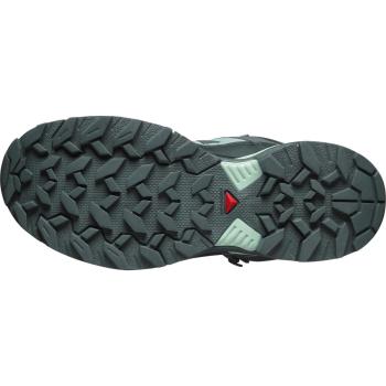 X Ultra 360 Mid GTX női túracipő, turbulence/carbon/tourmaline 7.Kép