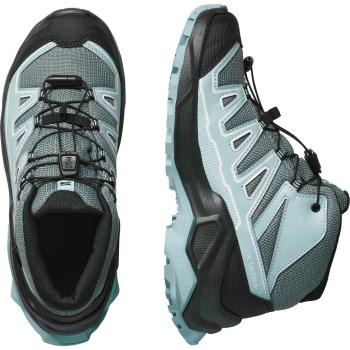 X Ultra 360 Mid GTX JUNIOR túracipő, turbulence/black/tourmaline 11.Kép