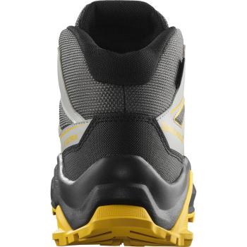 X Ultra 360 Mid GTX JUNIOR túracipő, castlerock/black/spicy mustard 6.Kép