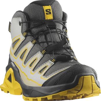 X Ultra 360 Mid GTX JUNIOR túracipő, castlerock/black/spicy mustard Kép