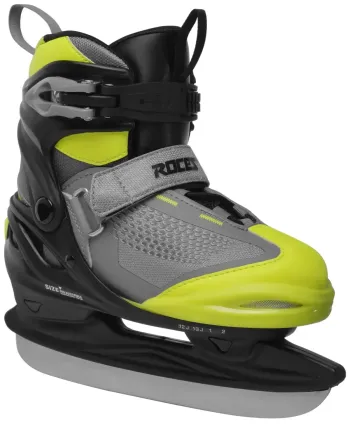 Moody X Boy állítható jégkorcsolya, black-lime Kép