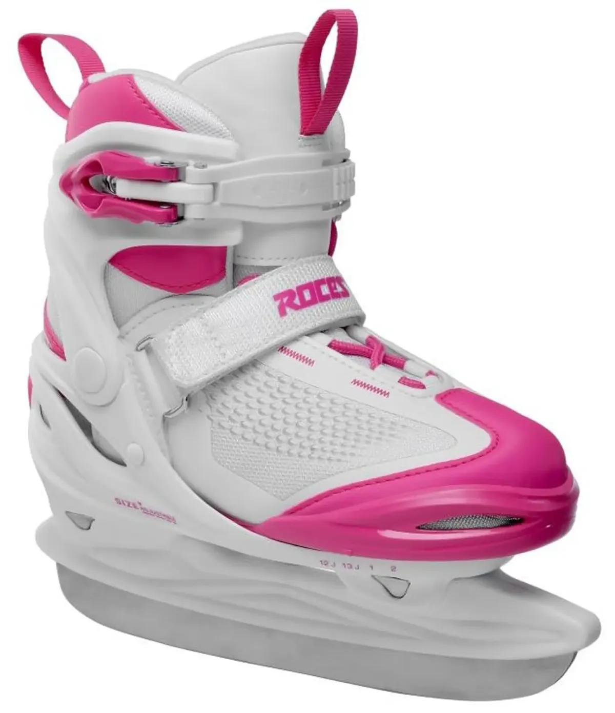 Moody X Girl állítható jégkorcsolya, white-pink