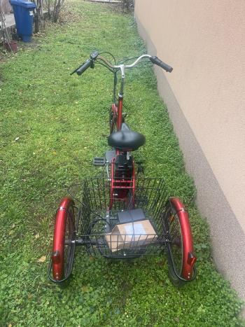 Használt Z-Tech ZT-81 Trailer 2.0 e-tricikli, piros 2.Kép