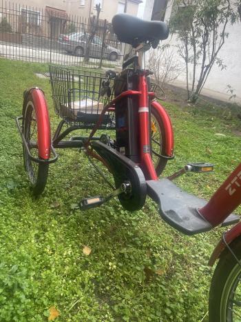 Használt Z-Tech ZT-81 Trailer 2.0 e-tricikli, piros 5.Kép