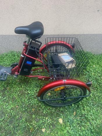 Használt Z-Tech ZT-81 Trailer 2.0 e-tricikli, piros 7.Kép