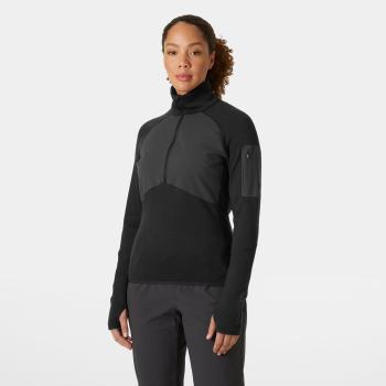 LIFA Merino 1/2 Zip női sípulóver, black Kép