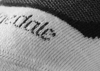 Midweight női sízokni, black-white 3.Kép