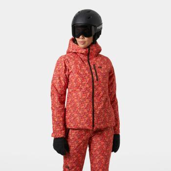 Valdisere 3.0 Women Ski Jacket, red floral 8.Kép