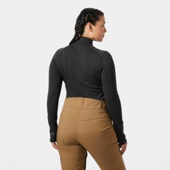 LIFA Merino MW 1/2 Zip női sípulóver, black 5.Kép
