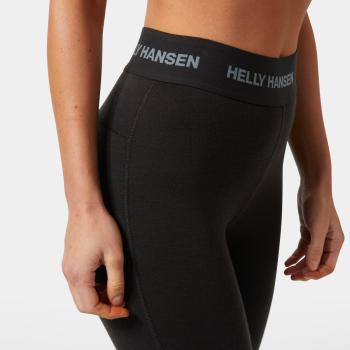 Lifa Merino MW W női 3/4 sí aláöltöző nadrág, black 2.Kép