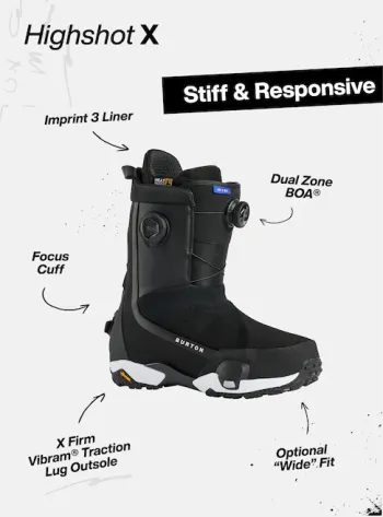 Highshot X Step On snowboard cipő, black 5.Kép