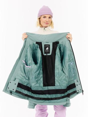 Salut női technikai kabát, glacial blue 8.Kép