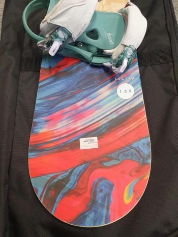 Használt Nitro Lectra snowboard Head NX Fay I kötéssel, 138cm 3.Kép