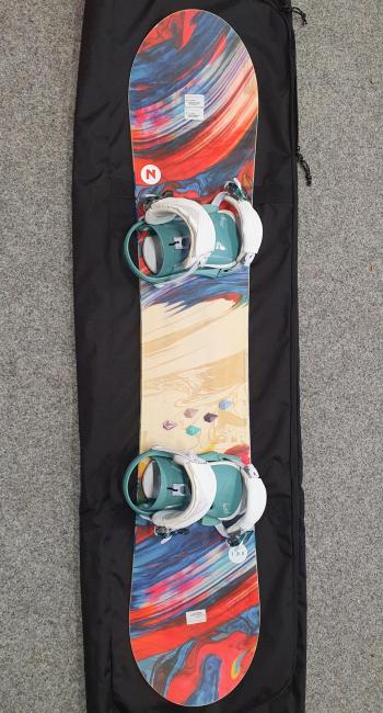 Használt Nitro Lectra snowboard Head NX Fay I kötéssel, 138cm Kép