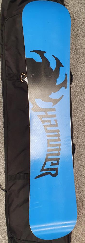 Használt Hammer MFG snowboard Salomon Speedfit kötéssel, 155cm 4.Kép