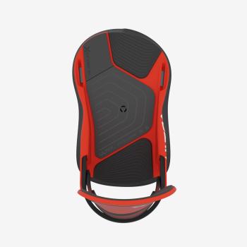 Ultra snowboard kötés, hot red 4.Kép