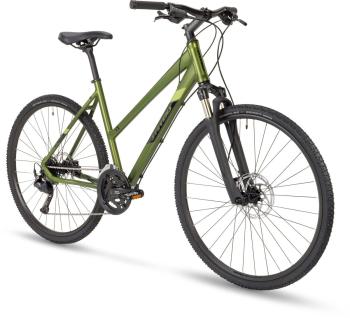 5X cross trekking női kerékpár, olive 2.Kép