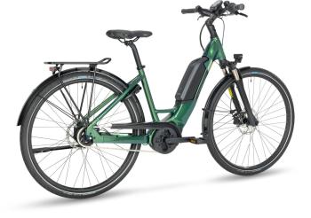 E-Courier elektromos LS city kerékpár, electric blue green 3.Kép