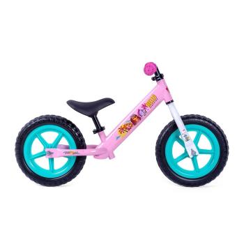 11" Mancs Őrjáratos futóbicikli, acél, rózsaszín Kép