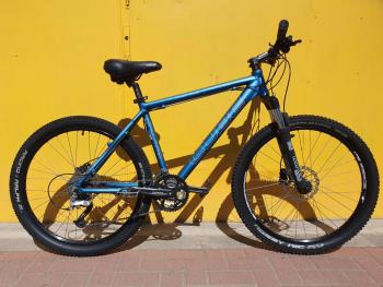 Használt 26"-os Cube LTD Pro MTB kerékpár, kék Kép