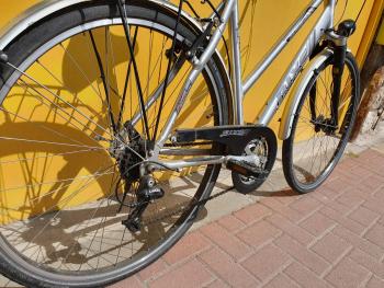 Használt 28"-os Rixe La Rochelle trekking kerékpár, ezüst 2.Kép