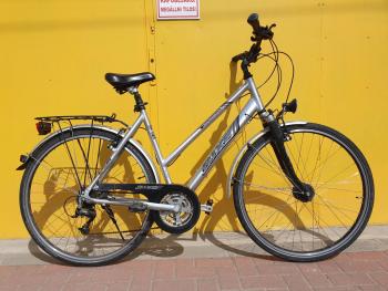 Használt 28"-os Rixe La Rochelle trekking kerékpár, ezüst Kép