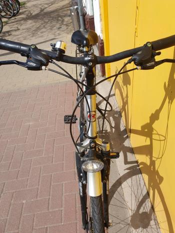 Használt 28"-os Rixe La Rochelle trekking kerékpár, ezüst 3.Kép