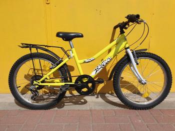 Használt 20"-as Skyline junior MTB, sárga Kép