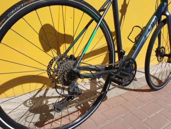 Használt 28"-os Cube SL Road Pro trekking kerékpár, grafit-zöld 2.Kép