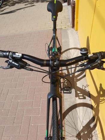 Használt 28"-os Cube SL Road Pro trekking kerékpár, grafit-zöld 3.Kép