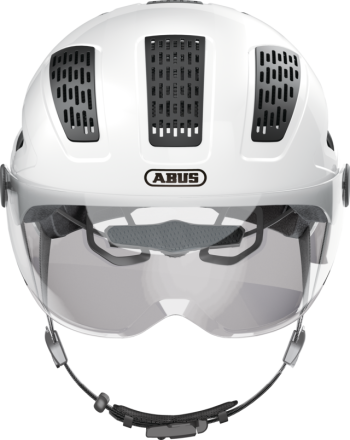 Hyban 2.0 Ace Visor kerékpáros sisak, polar white 2.Kép