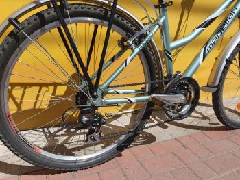 Használt 26"-os Magellan Hydra MTB kerékpár, alma zöld 2.Kép