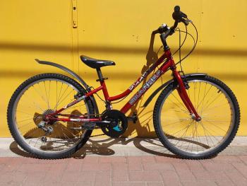 Használt 24"-as Skarpea SM 80 junior MTB, piros Kép