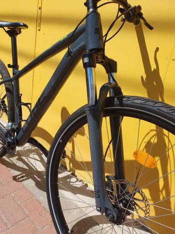 Használt 29"-os Cube Aim Pro MTB kerékpár, grafit 3.Kép