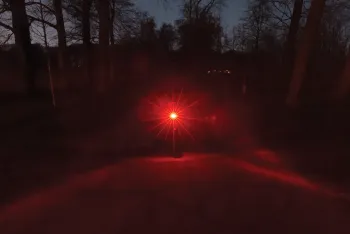 Juno dinamós E-bike kerékpár lámpa, hátsó 7.Kép