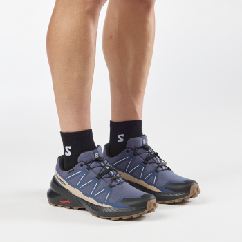 Speedcross Peak GTX  túracipő, blue nights-grisaille-nautical blue 5.Kép