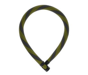 Ivera 7210 láncos kerékpárzár, 110 cm, racing yellow Kép
