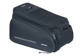 Move Trunkbag DOUBLE táska, csomagtartóra, 18-26L, fekete Kép