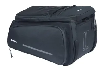 Move Trunkbag DOUBLE táska, csomagtartóra, 18-26L, fekete 2.Kép