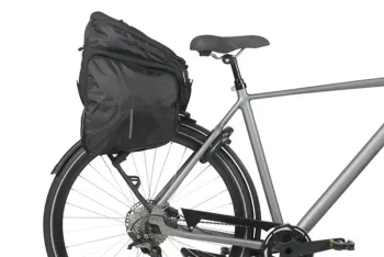 Move Trunkbag DOUBLE táska, csomagtartóra, 18-26L, fekete 4.Kép