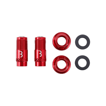 BTI 165 Szelepátalakító Corecap Valve Cap, szingórol autósra, piros 2.Kép