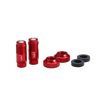 BTI 165 Szelepátalakító Corecap Valve Cap, szingórol autósra, piros Kép
