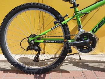 Használt 24"-as Gepida Gilpil 50 junior MTB, zöld-fekete 2.Kép