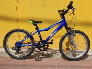 Használt 20"-as Mongoose Rockadile junior MTB, kék-ezüst Kép