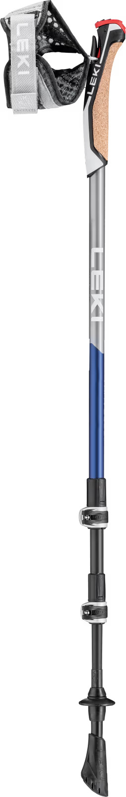 Traveller Carbon Nordic Walking teleszkópos túrabot, 90-130cm, midnight blue-anthracite-white 2.Kép