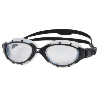 Zoggs Predator Flex úszószemüveg, fekete-szürke-clear Kép